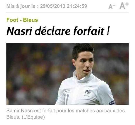 La bonne nouvelle de la journée...