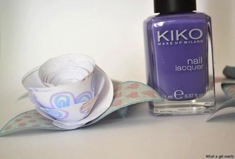 Kiko Dark Violet (332) : douceur printanière