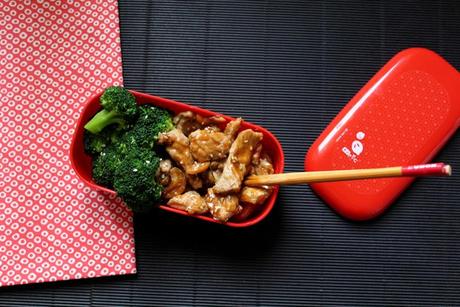 poulet 1024x685 Bento de poulet aux noix de cajou