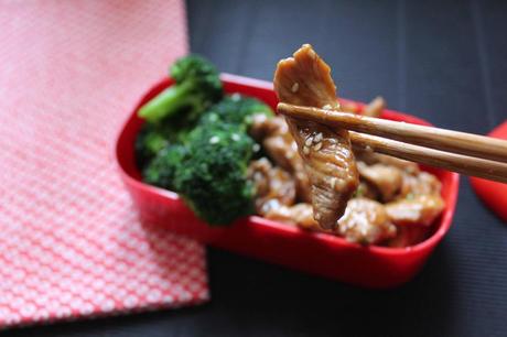 poulet4 1024x682 Bento de poulet aux noix de cajou