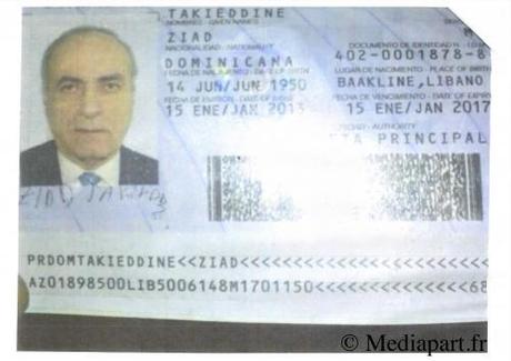 Takieddine a acheté un vrai-faux passeport diplomatique