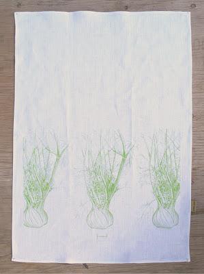 5 Linges à vaisselle à encadrer