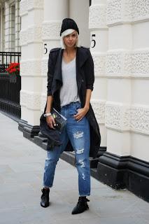 Bon, le boyfriend jeans, on le porte comment?