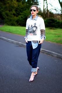 Bon, le boyfriend jeans, on le porte comment?