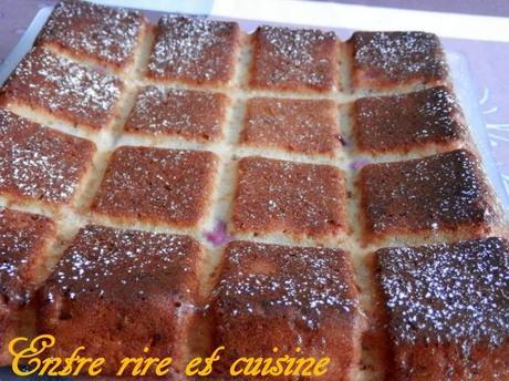 Moelleux au chocolat blanc, ricotta et framboises Hebergeur d'image