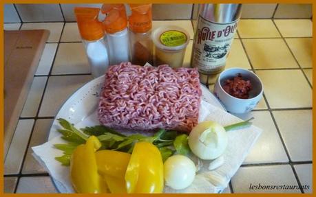 BOULETTES DE BOEUF AU CURCUMA ET SA POINTE DE PAPRIKA