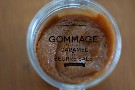 Gommage gourmand au caramel et beurre salé