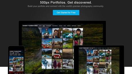 500px portfolios