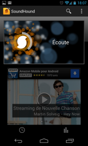 SoundHound peut reconnaitre une musique que vous fredonnez
