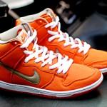 Nike SB Dunk High Orange Canvas