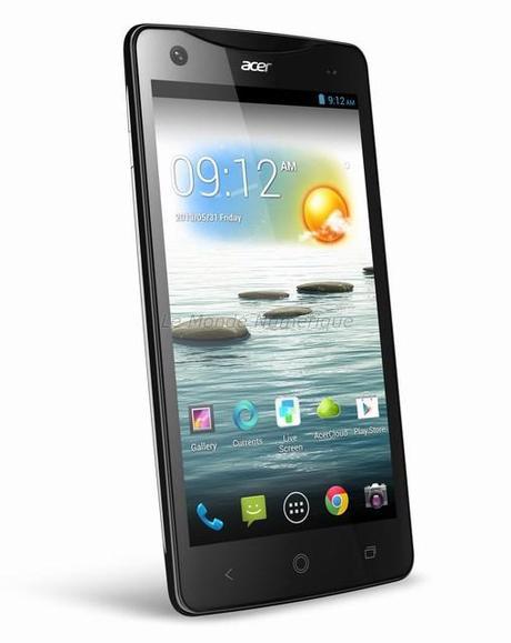 Comuptex 2013 : Acer Liquid S1, smarphone avec écran large de 5,7 pouces sous Android