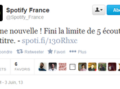 Spotify moins limité pour abonnés gratuits