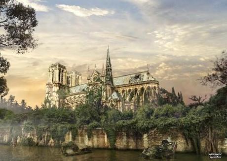 bmUploads 2013 06 04 3351 Notre Dame Cathedral after Comment serait Paris en 2033 dans The Last of Us ?  The Last of Us sony PS3 