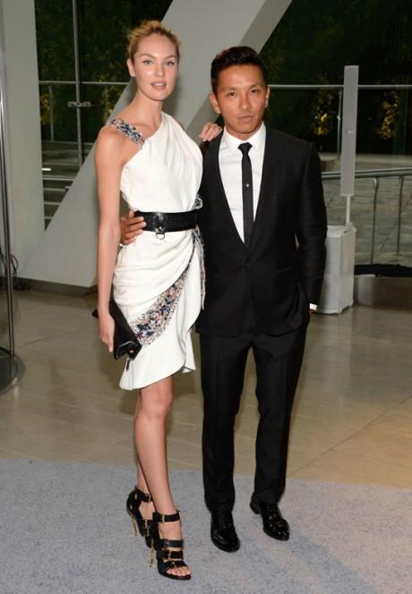 Candice Swanepoel et Prabal Gurung