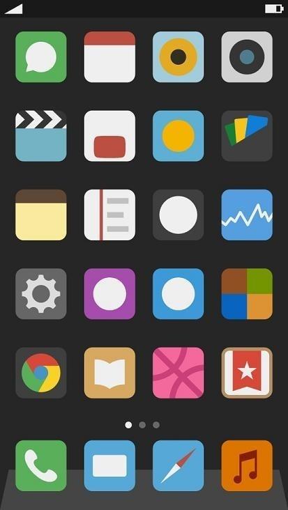 Quelques photos de l'iOS 7...