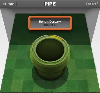  Pipe: envoyez des fichiers de 1 Giga à vos amis depuis Facebook 
