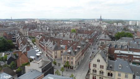 cathedrale amiens panorama ville