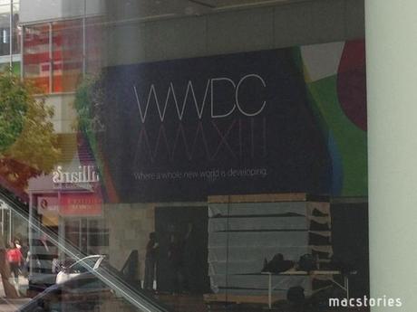 WWDC 2013, Apple habille le Moscone Center de San Francisco...