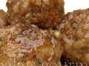 Boulettes porc érable gingembre