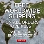 EndClothing: -25% sur toutes les commandes Livraison gratuite sur End pendant 72h