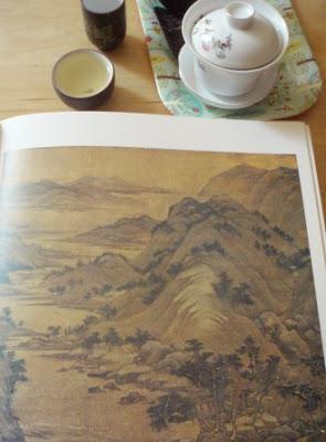 Un Dao Ren Mao Feng accompagnant la peinture chinoise