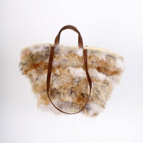 Cabas poilu Nakwa Fourrure