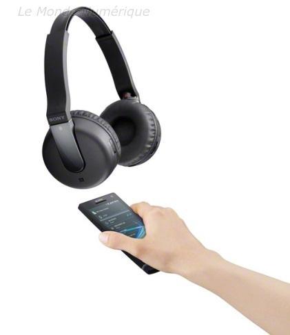 Nouveau casque audio Bluetooth et NFC chez Sony