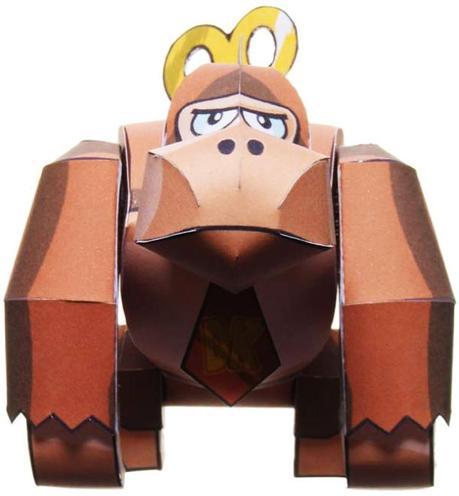 Papercraft Donkey Kong de Kamibox