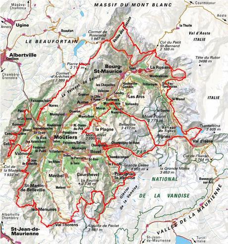 Grand Tour de la Tarentaise: un nouvel itinéraire pédestre, pour les marcheurs et les trailers...
