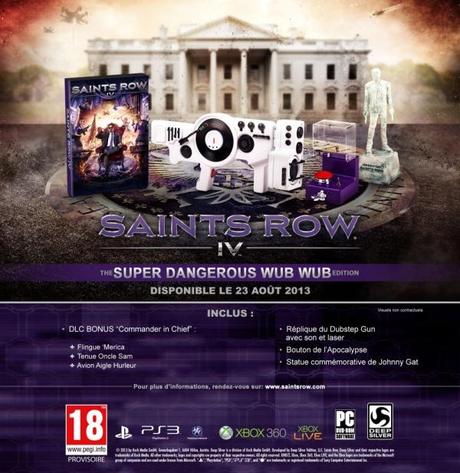 Saints Row IV – L’édition collector dévoilée !‏