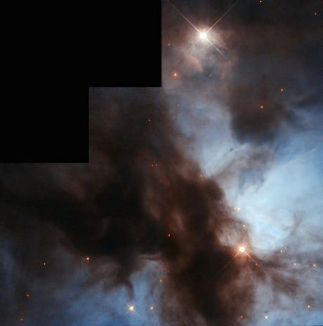 La nébuleuse Trifide du nord photographiée par Hubble