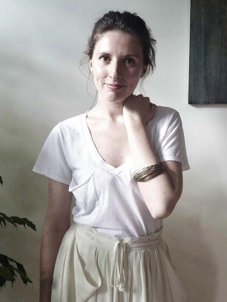 LOOK DU JOUR: BLANC COMME NEIGE...PAR HAYLEY