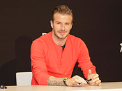 David Beckham rencontré fans dédicacé collection chez H&amp;M, Paris
