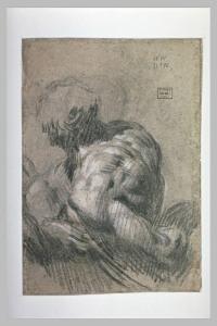 Etude d'après un moulage de la sculpture de Michel-Ange dite 'le Jour'