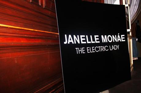 Au cocktail de Janelle Monae à Paris..