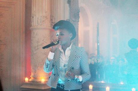 Au cocktail de Janelle Monae à Paris..