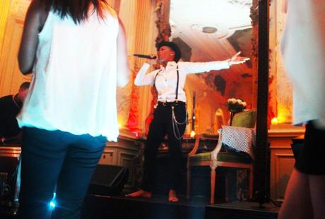 Au cocktail de Janelle Monae à Paris..
