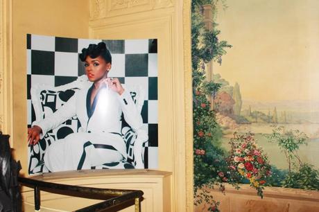 Au cocktail de Janelle Monae à Paris..