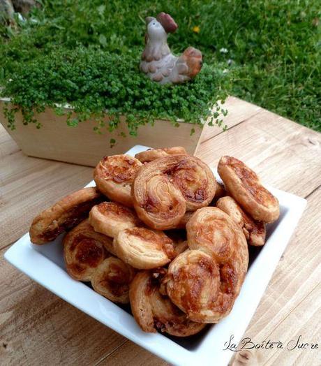 Palmiers au nougat