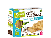 Tartinades lentilles brocolis crackers Natines
