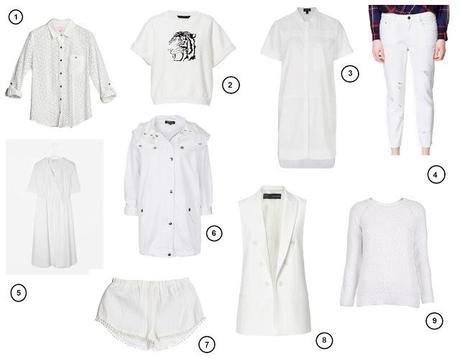 SHOPPING LIST: BLANC INTEGRAL SHOPPING LIST: BLANC INTEGRAL