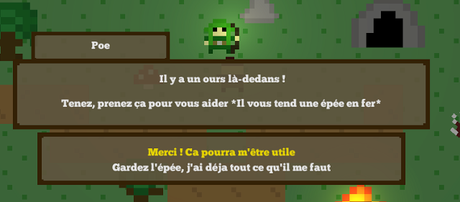 Song of the Myrne: les dialogues