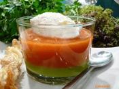 GASPACHO ANDALOUX REVISITE &amp; CHANTILLY PIMENT D’ESPELETTE