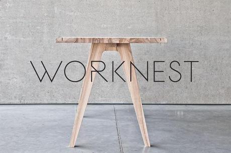 Worknest le bureau modulaire pour gens créatifs par Wiktoria Lenart