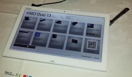 Sony VAIO Duo 13, l’Ultrabook tablette tactile pour les créatifs