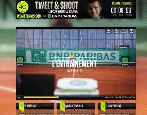 Roland Garros :     Tsonga, jeux, tweets et buzz