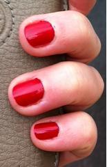 Mes ongles en Apple Red [Kiko 240]