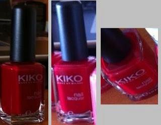 Mes ongles en Apple Red [Kiko 240]