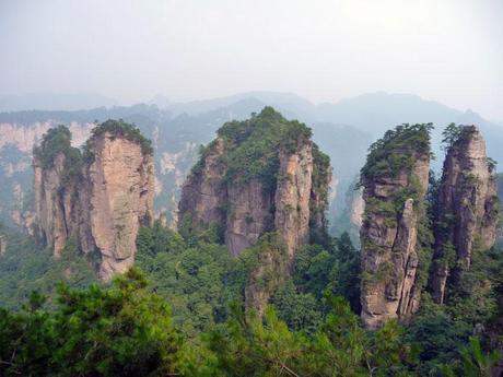 Montagnes de Tianzi Chine