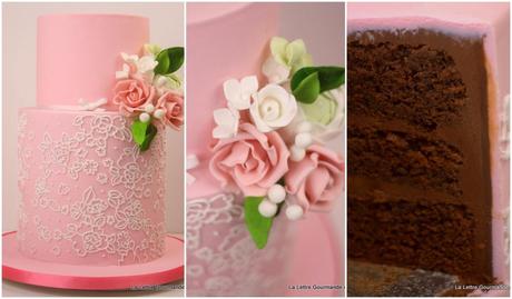 1-Grand gateau rose